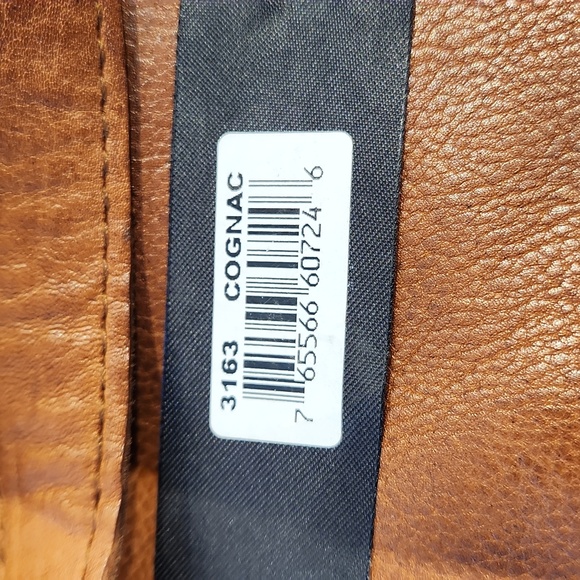 Latico Leora  Cognac Leather Crossbody NWT - Picture 4 of 6